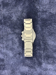 Hublot Silver Chain Watch – Grey Dial & Date Edition